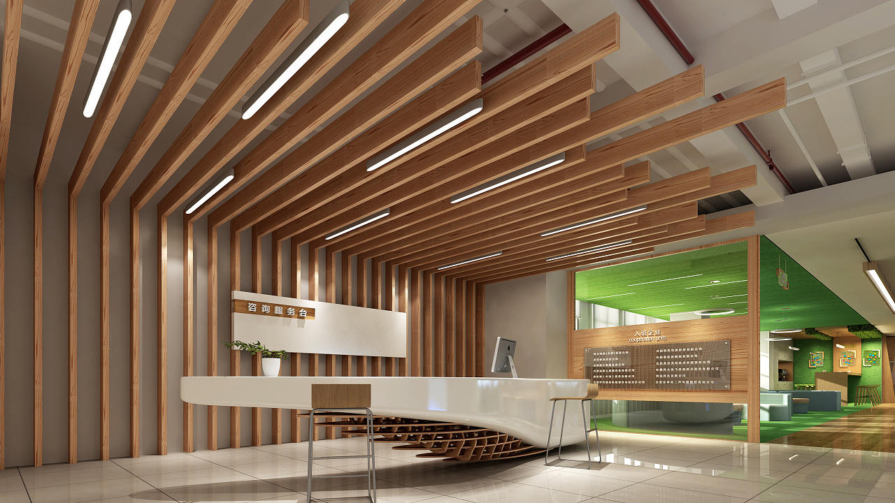 綠米聯創(chuàng)科技有限公司辦公室裝飾裝修工程